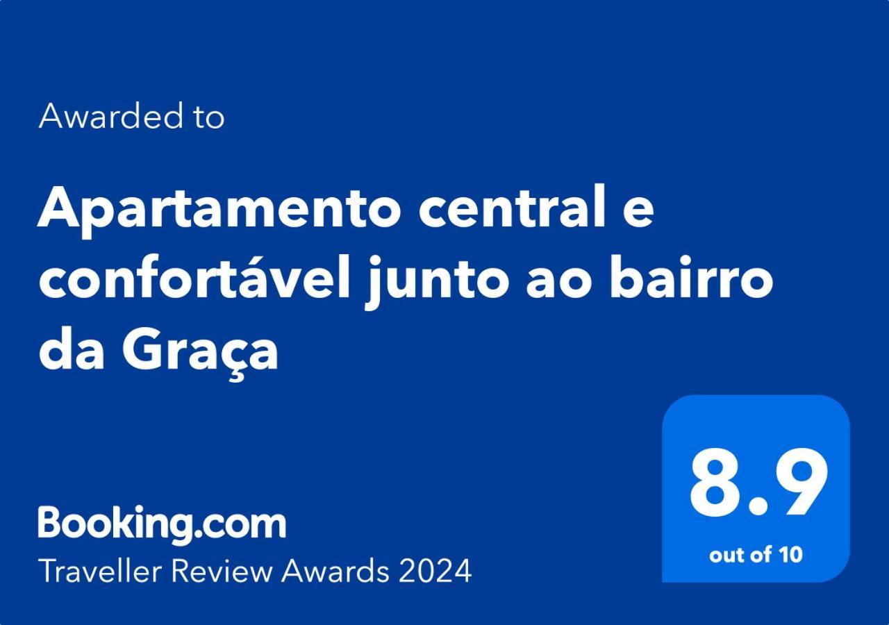 Apartamento Central E Confortavel Junto Ao Bairro Da Graca Lissabon Exterior foto